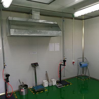 自動噴漆設備調油房